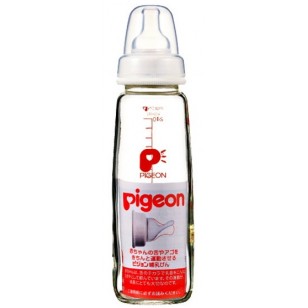 Pigeon  耐熱玻璃奶瓶 (連Y型奶咀一個) 240ml(日本內銷版)